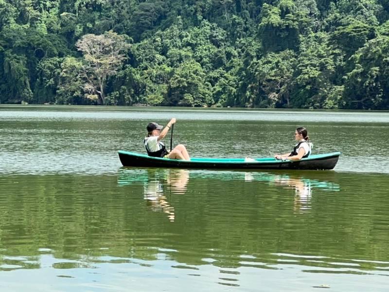 Lake Duluti Canoeing